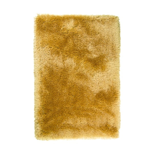 Žltý koberec Flair Rugs Pearls, 80 x 150 cm