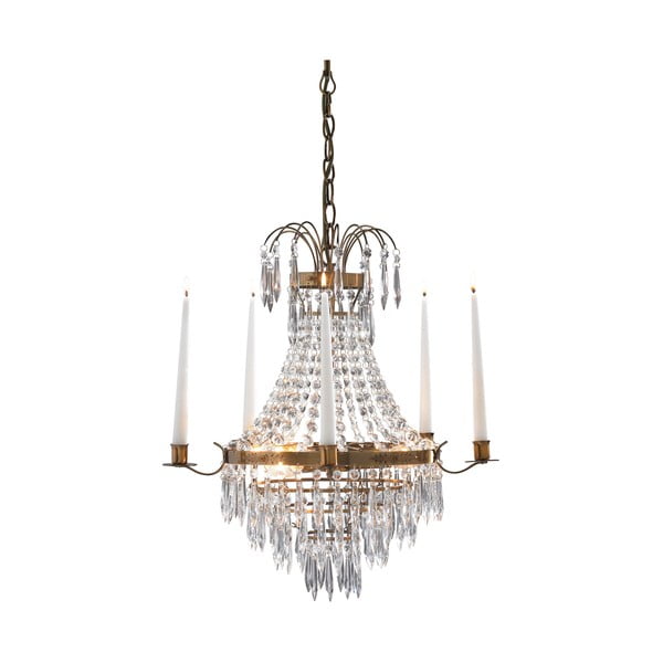 Závesné svietidlo v zlatej farbe ø 50 cm Krageholm – Markslöjd