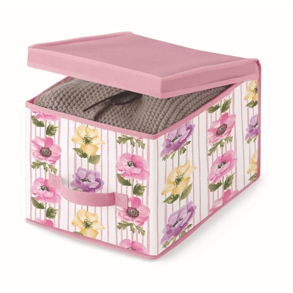 Ružový úložný box Cosatto Beauty, šírka 30 cm