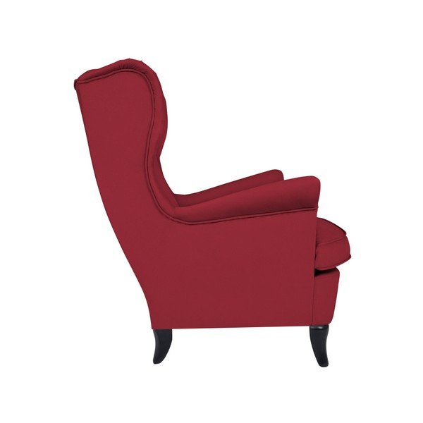Červené kreslo Cosmopolitan design Roma-image-4