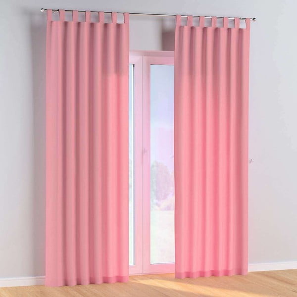 Ružový záves 260x130 cm Happiness - Yellow Tipi-image-3