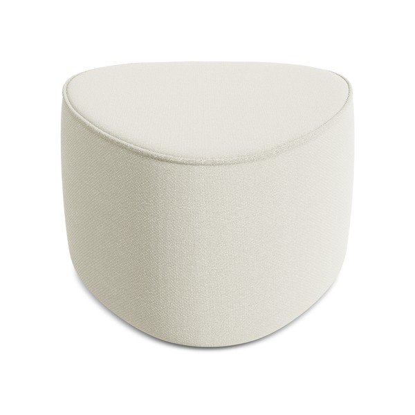 Krémovobiely taburet Keo – Makamii-image-1