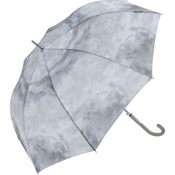 Sivý dáždnik odolný proti vetru Ambiance Cloud Effect, ⌀ 122 cm