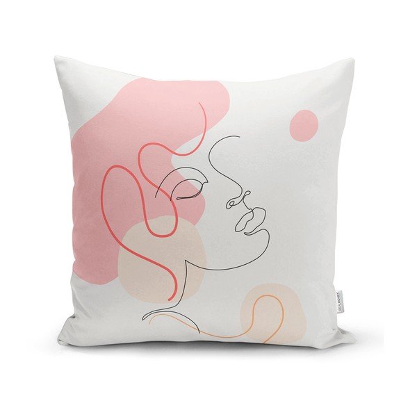 Súprava 4 dekoratívnych obliečok na vankúše Minimalist Cushion Covers Minimalist Woman, 45 x 45 cm-image-3
