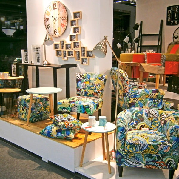 Kreslo Versa Tropical Patchwork-image-1
