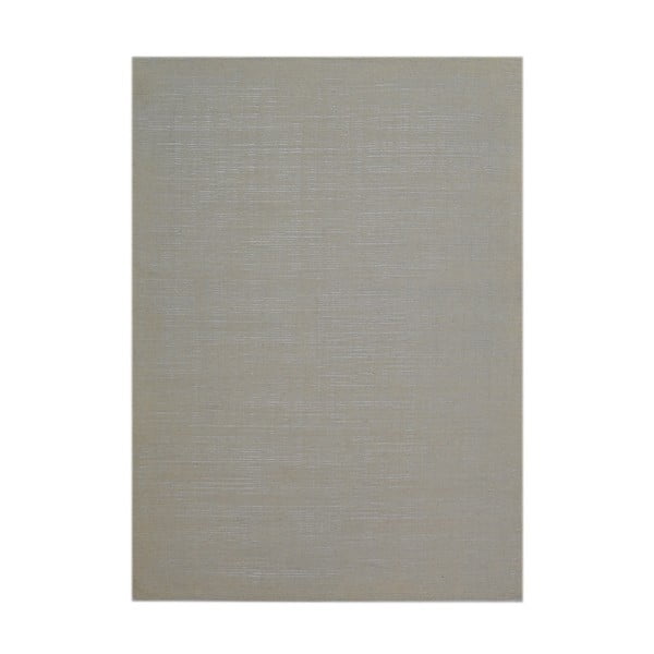 Krémovo-sivý vlnený koberec s lurexovými vláknami The Rug Republic Sparrow, 230 x 160 cm