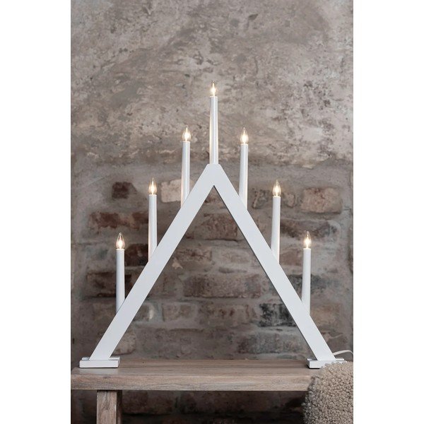 Biela vianočná svetelná dekorácia Ariele – Markslöjd-image-2