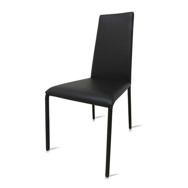 Čierna stolička Christal