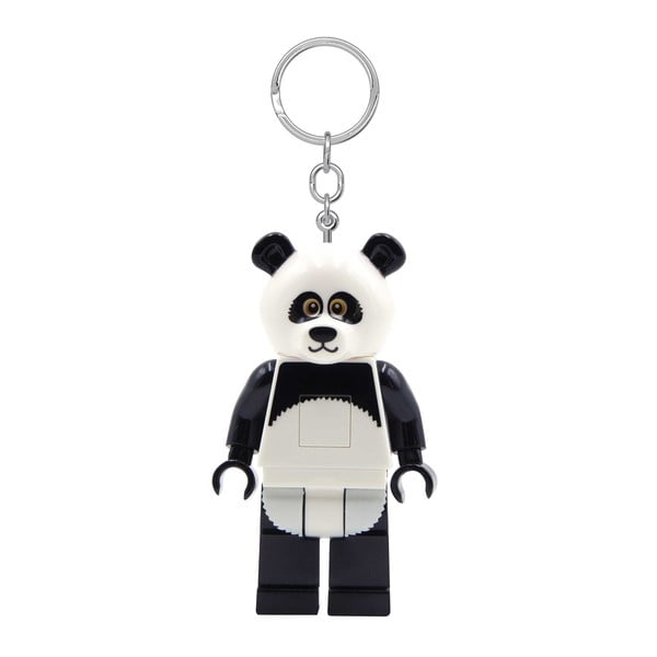 Čierno-biela kľúčenka so svietidlom Iconic Panda – LEGO®-image-2