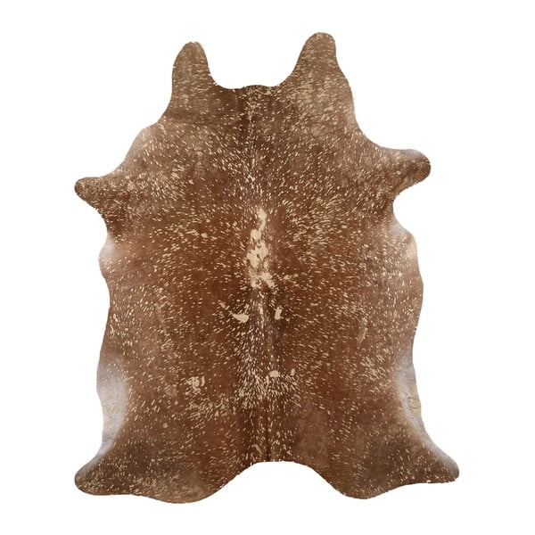Pravá hovädzia koža Arctic Fur Camel, 199 × 163 cm