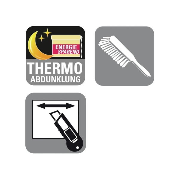 Biela roleta 42,5x150 cm Plisé Verona Termo – Gardinia-image-2