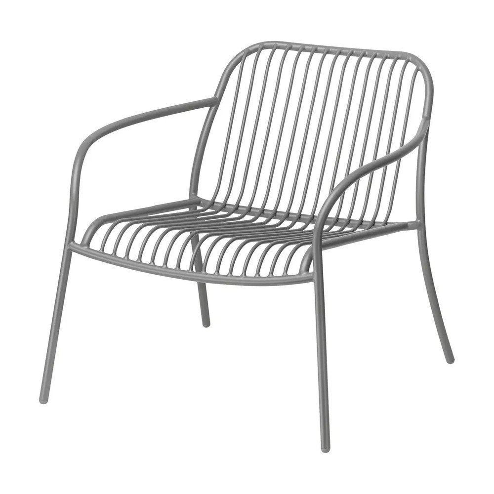 E-shop Sivé kovové záhradné kreslo Yua Wire – Blomus