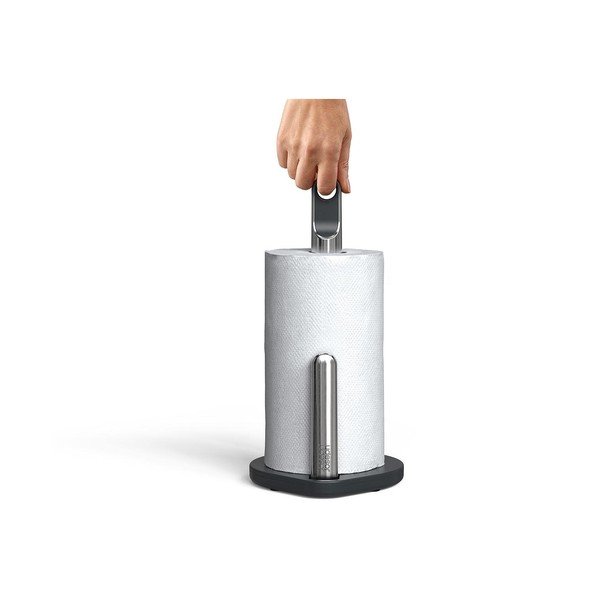 Tmavosivý plastový stojan na papierové utierky Hold – Joseph Joseph-image-3