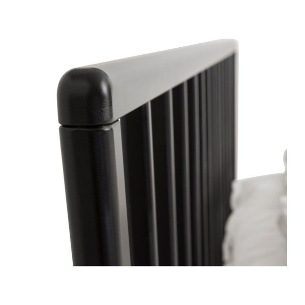 Čierna ručne vyrábaná posteľ z masívneho brezového dreva Kiteen Melodia, 160 × 200 cm-image-4