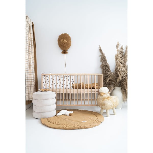 Hnedá detská hracia podložka - Malomi Kids-image-1