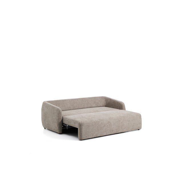Taupe ženilková rozkladacia pohovka 218 cm Laira – Kave Home-image-3