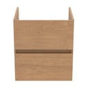 Závesná skrinka pod umývadlo v dekore duba v prírodnej farbe 50x55 cm Eurovit+ – Ideal Standard