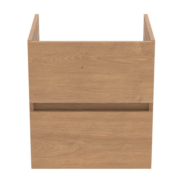 Závesná skrinka pod umývadlo v dekore duba v prírodnej farbe 50x55 cm Eurovit+ – Ideal Standard