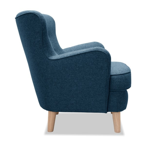 Modré kreslo ušiak Vivonita Eden-image-3