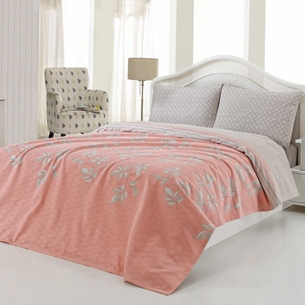 Sada prikrývky na posteľ a plachty US Polo Austin, 200x220 cm