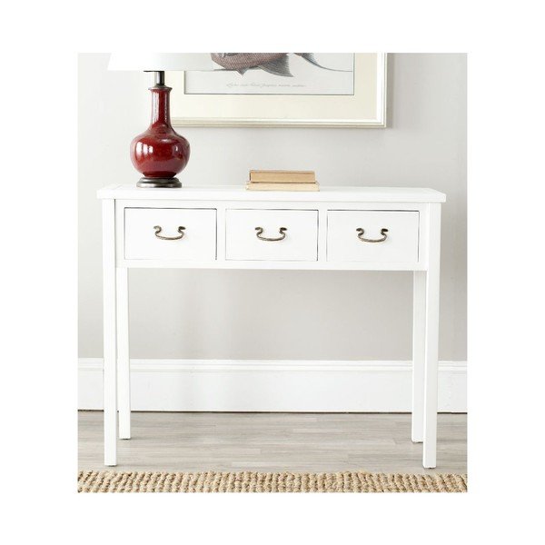 Biely konzolový stolík Safavieh Riley-image-2