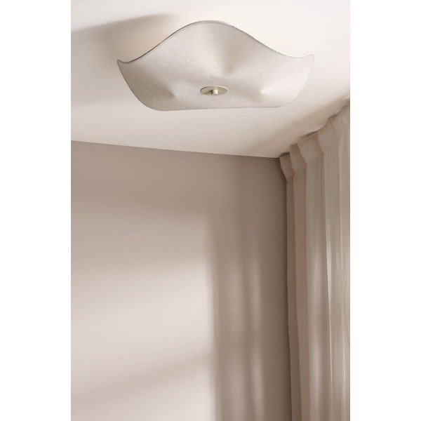 Krémovobiele papierové stropné svietidlo ø 60 cm Monshi – Jotex-image-1