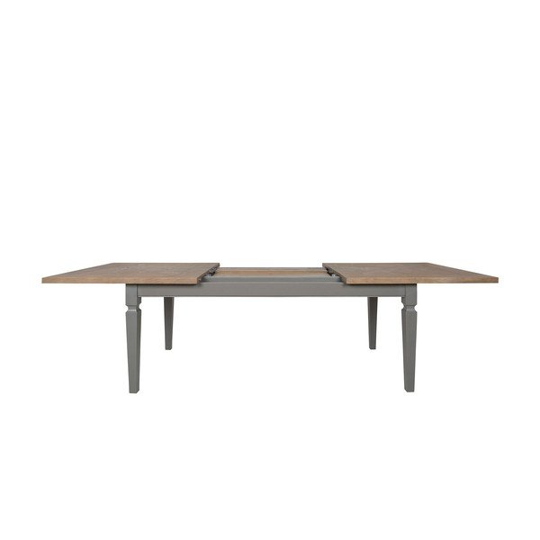 Sivý rozkladací jedálenský stôl Canett Royal, 200 cm-image-3