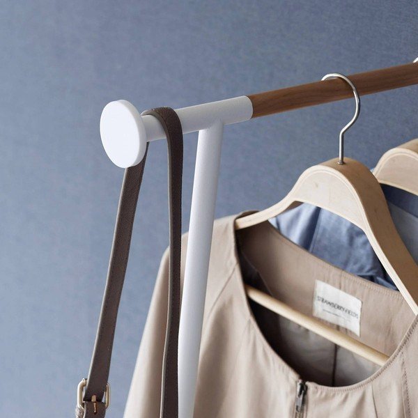 Biely kovový nástenný vešiak 38,5 cm Tower – YAMAZAKI-image-3