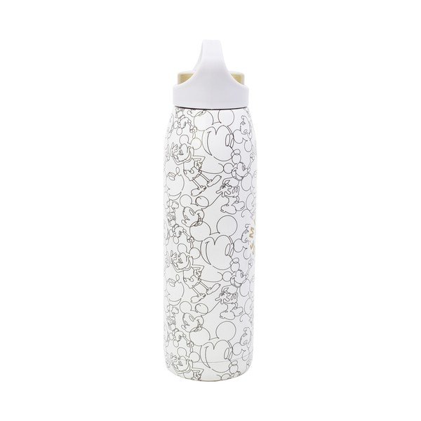 Biela detská termoska z nehrdzavejúcej ocele 665 ml Mickey Mouse – STOR-image-1