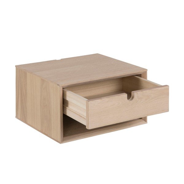 Závesný nočný stolík s 1 zásuvkou Actona Century, výška 21 cm-image-2