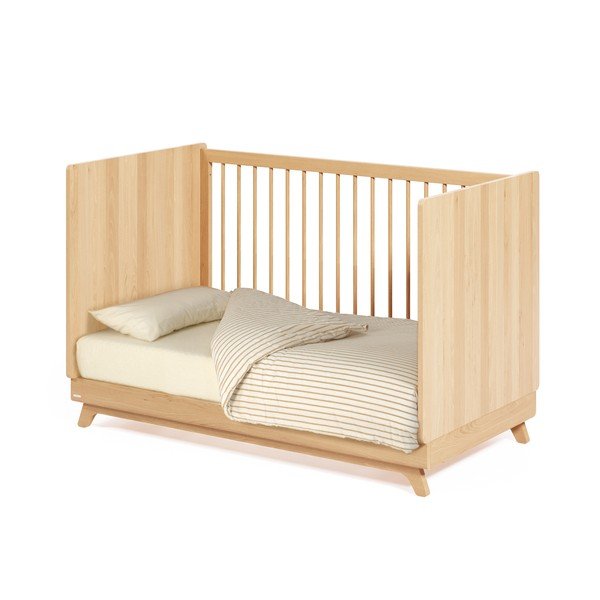 Detská postieľka z jaseňového dreva Kave Home Maralis, 70 x 140 cm-image-3