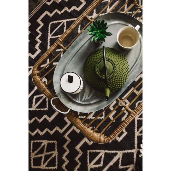 Zelená liatinová kanvica so sitkom na sypaný čaj Bredemeijer Xilin, 1,25 l-image-2