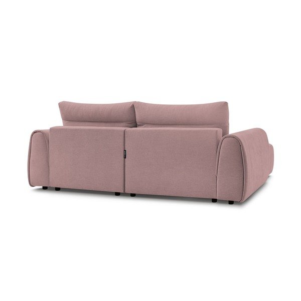 Svetloružová rohová pohovka Aden – Bobochic Paris-image-4