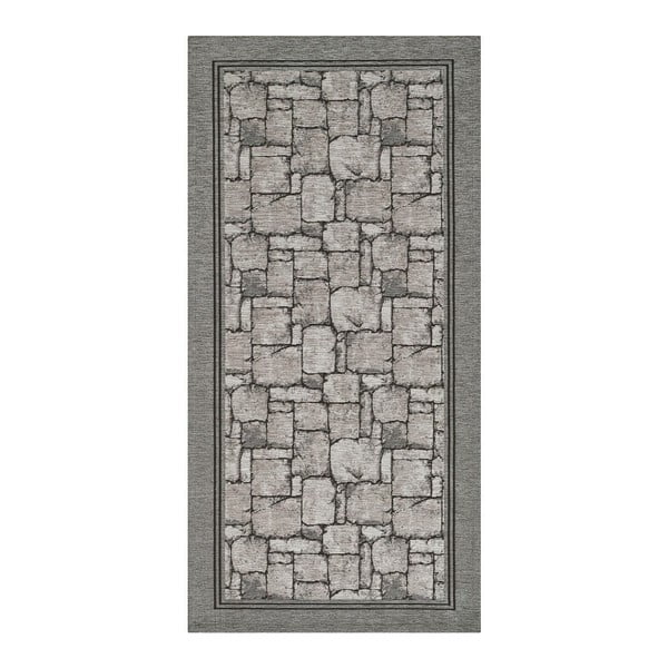 Sivý behúň Floorita Wall, 55 x 240 cm