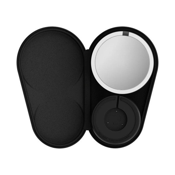 Kozmetické zrkadlo s osvetlením/zväčšovacie (zväčšenie 5x) ø 12 cm – simplehuman-image-4