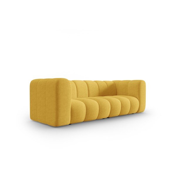 Žltá pohovka 228 cm Lupine – Micadoni Home-image-2