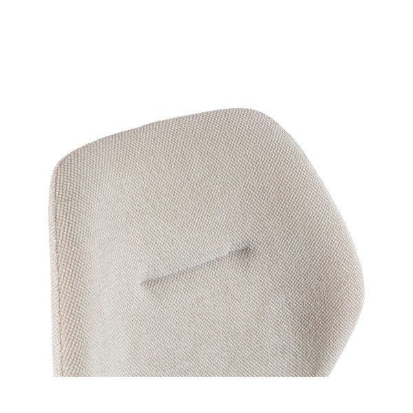 Krémovobiele čalúnené jedálenské stoličky v súprave 4 ks Ansu – Marckeric-image-3