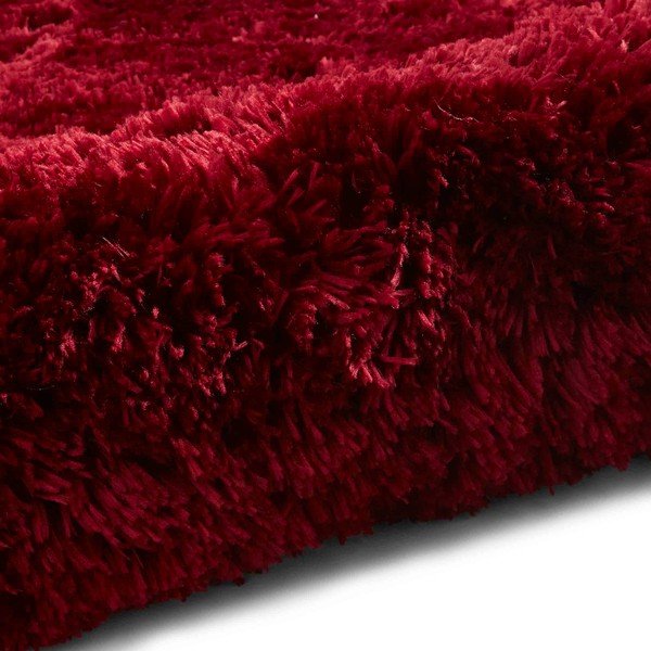 Rubínovočervený koberec Think Rugs Polar, 80 x 150 cm-image-1
