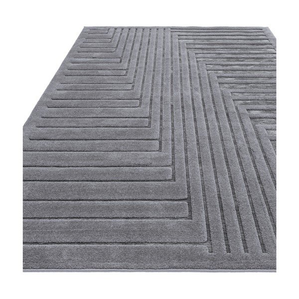 Antracitovosivý koberec 120x170 cm Valley – Asiatic Carpets-image-4