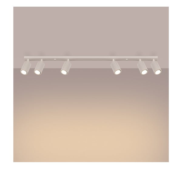 Krémovobiele bodové svietidlo 6,5x117 cm Gleam – Sollux-image-2