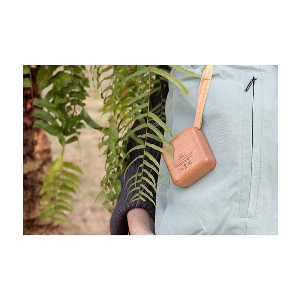 Hnedý bluetooth reproduktor Gingko Square-image-2