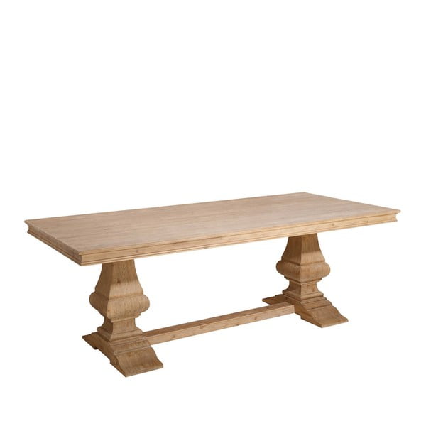 Jedálenský stôl z borovicového dreva Denzzo Genet, 220 x 100 cm