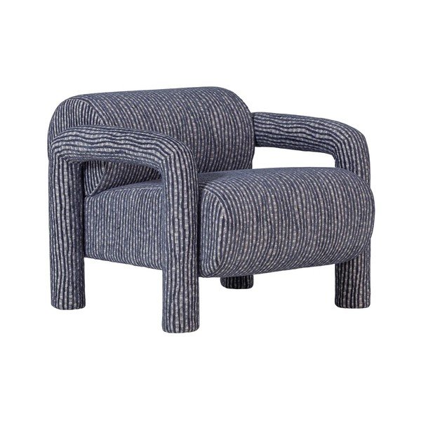 Sivomodré kreslo Lenny – WOOOD