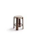 Béžová/v tmavo prírodnej farbe barová stolička z jaseňového dreva (výška sedadla 65 cm) Granite – Kave Home