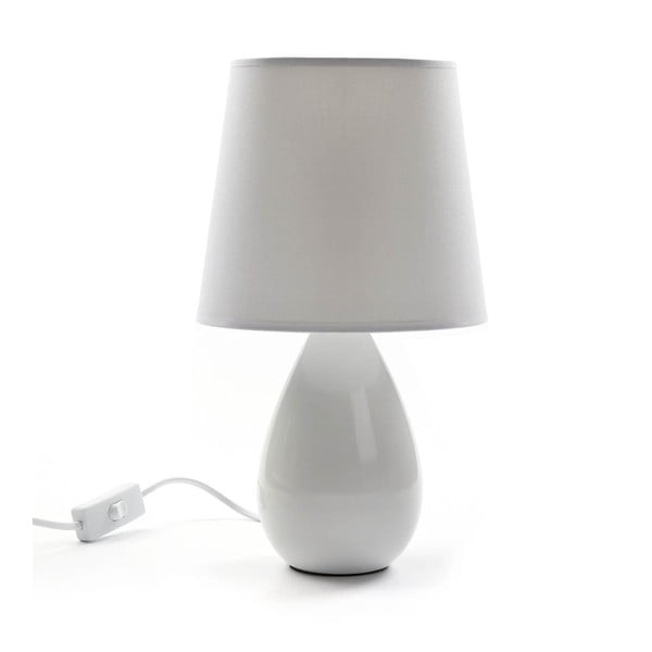 Stolová lampa White Lamp in Ceramic