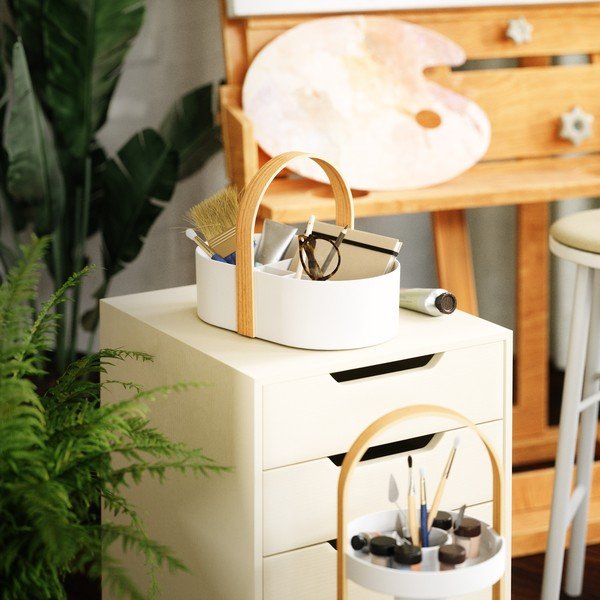 Biely kúpeľňový organizér Bellwood – Umbra-image-2