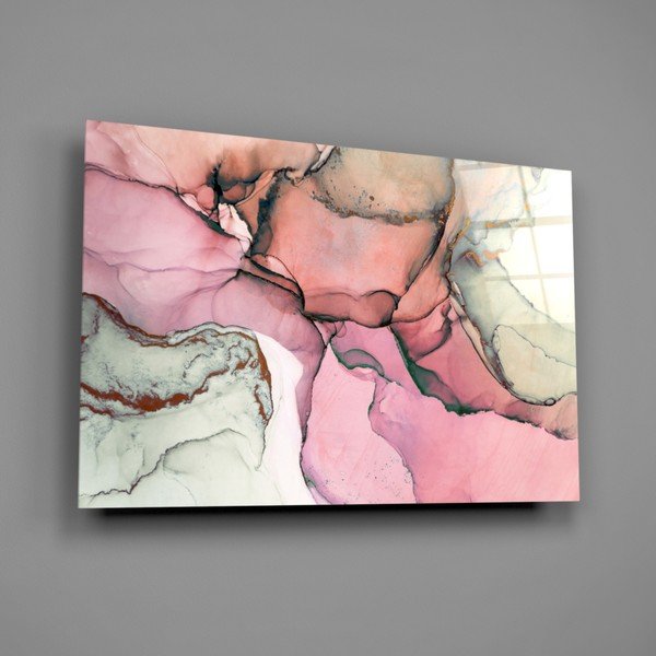 Sklenený obraz Insigne Rose Marble Pattern, 110 x 70 cm-image-3