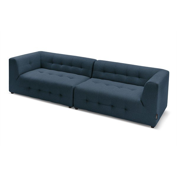 Tmavomodrá pohovka 324 cm Kleber - Bobochic Paris-image-4