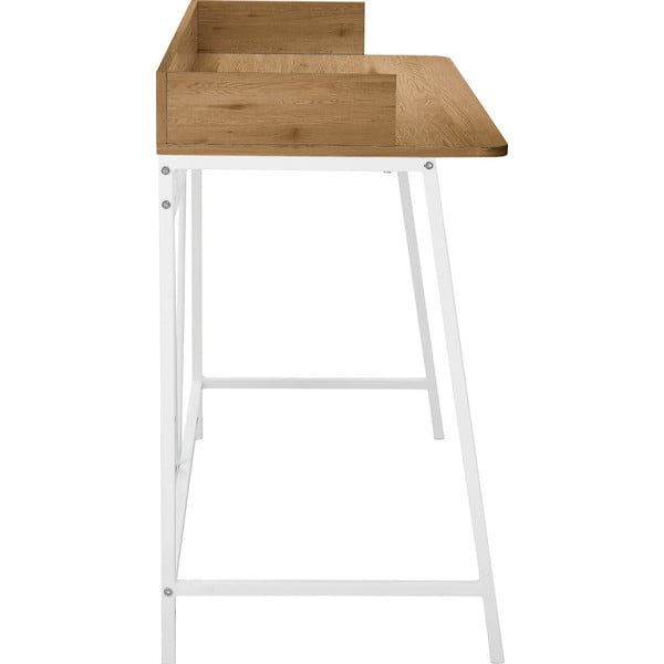 Pracovný stôl s doskou v dubovom dekore 50x120 cm Savona – Støraa-image-2