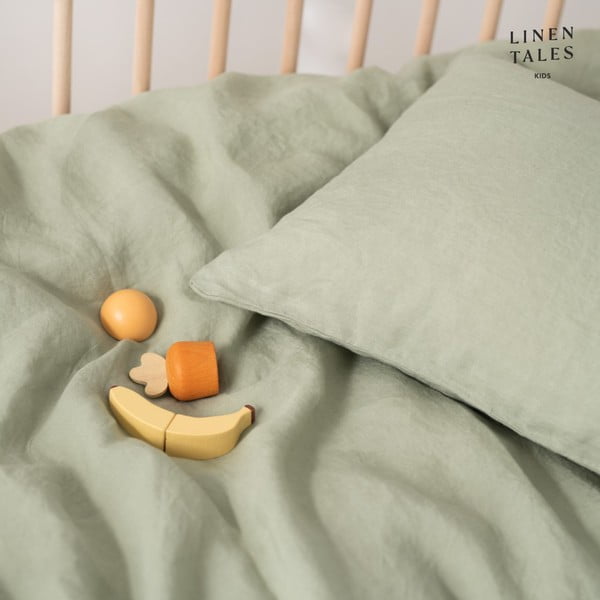 Ľanové detské obliečky na jednolôžko 140x200 cm - Linen Tales-image-2